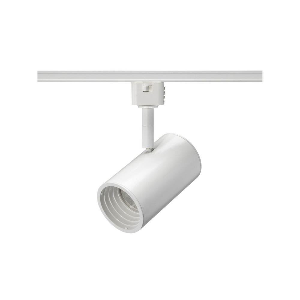 Juno Trac-Lites 1-Light Dimmable White Flat Back Head Track lighting head